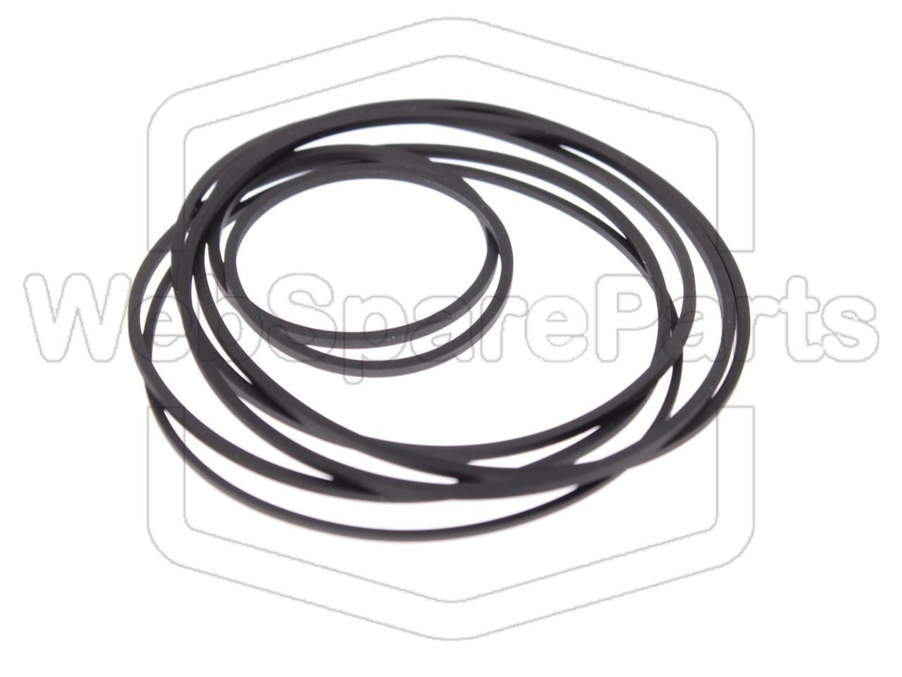 Riemen-Set Für Doppel-Kassettendeck Kenwood KX-57CW