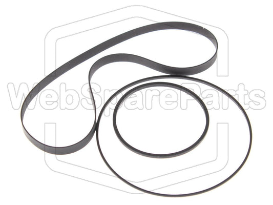 Riemen-Set für Stereo-Kassettendeck Sony TC-38