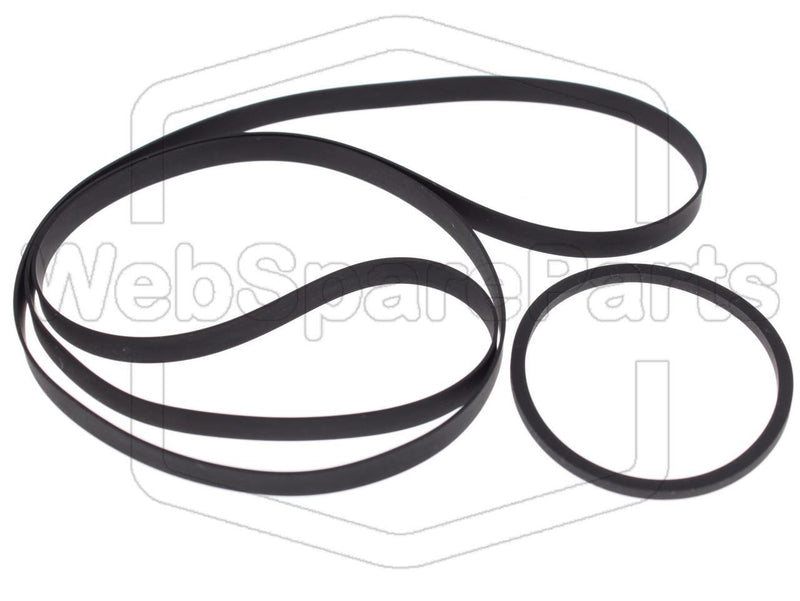 Riemen-Set Für Plattenspieler Vinyl-Spieler Sharp RP-117H