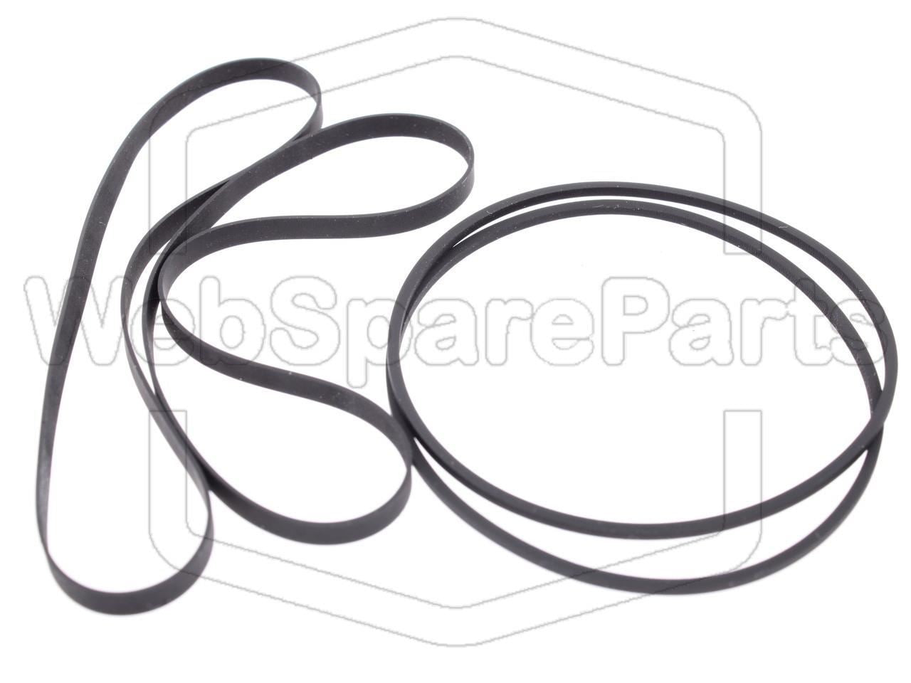 Riemen-Set Für Doppeltes Kassettendeck Grundig CCF-210