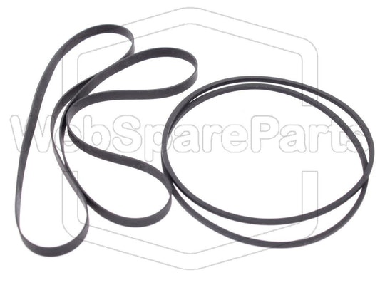 Riemen-Set Für Doppeltes Kassettendeck Grundig CCF-210