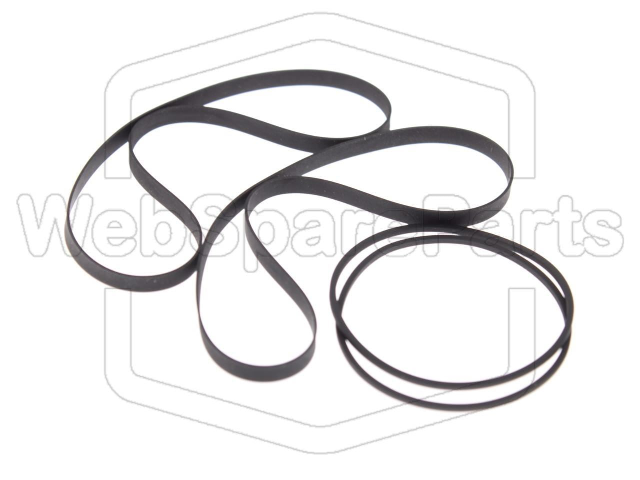 Riemen-Set Für Doppeltes Kassettendeck Kenwood KX-W6070