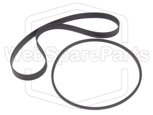 Riemen-Set Für Cassettendeck-KassettenDeck Sony HCD-NE3