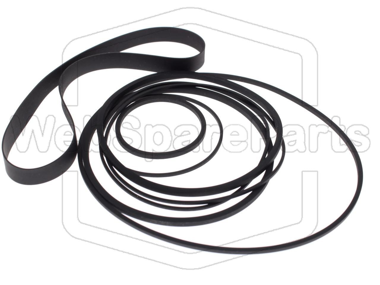 Riemenset für Videorekorder Funai VP-5000 Betamax