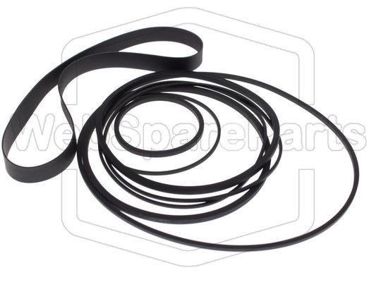 Riemenset für Videorekorder Funai VP-5000 Betamax