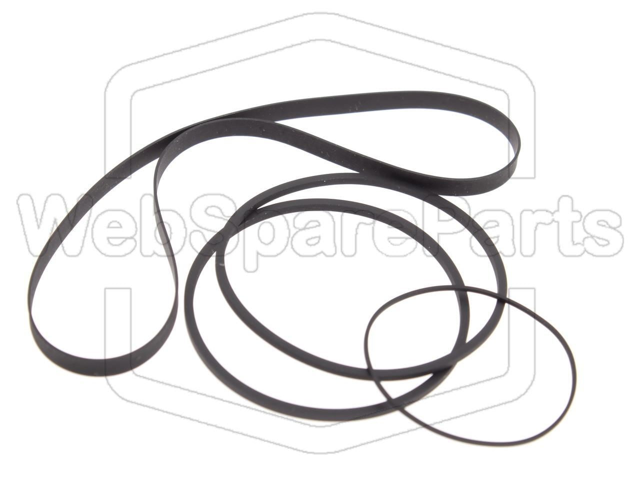 Riemen-Set Für Cassettendeck-KassettenDeck Pioneer CT-405