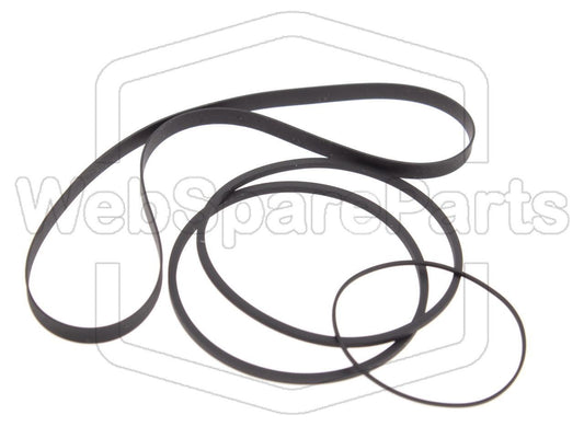 Riemen-Set Für Cassettendeck-KassettenDeck Pioneer CT-405