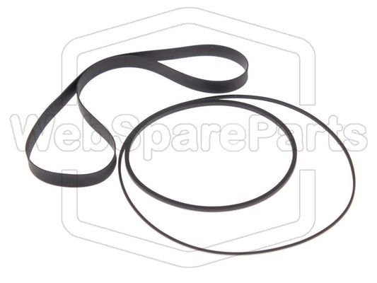 Riemen-Set Für Stereo-Kassettendeck Kenwood KX-505