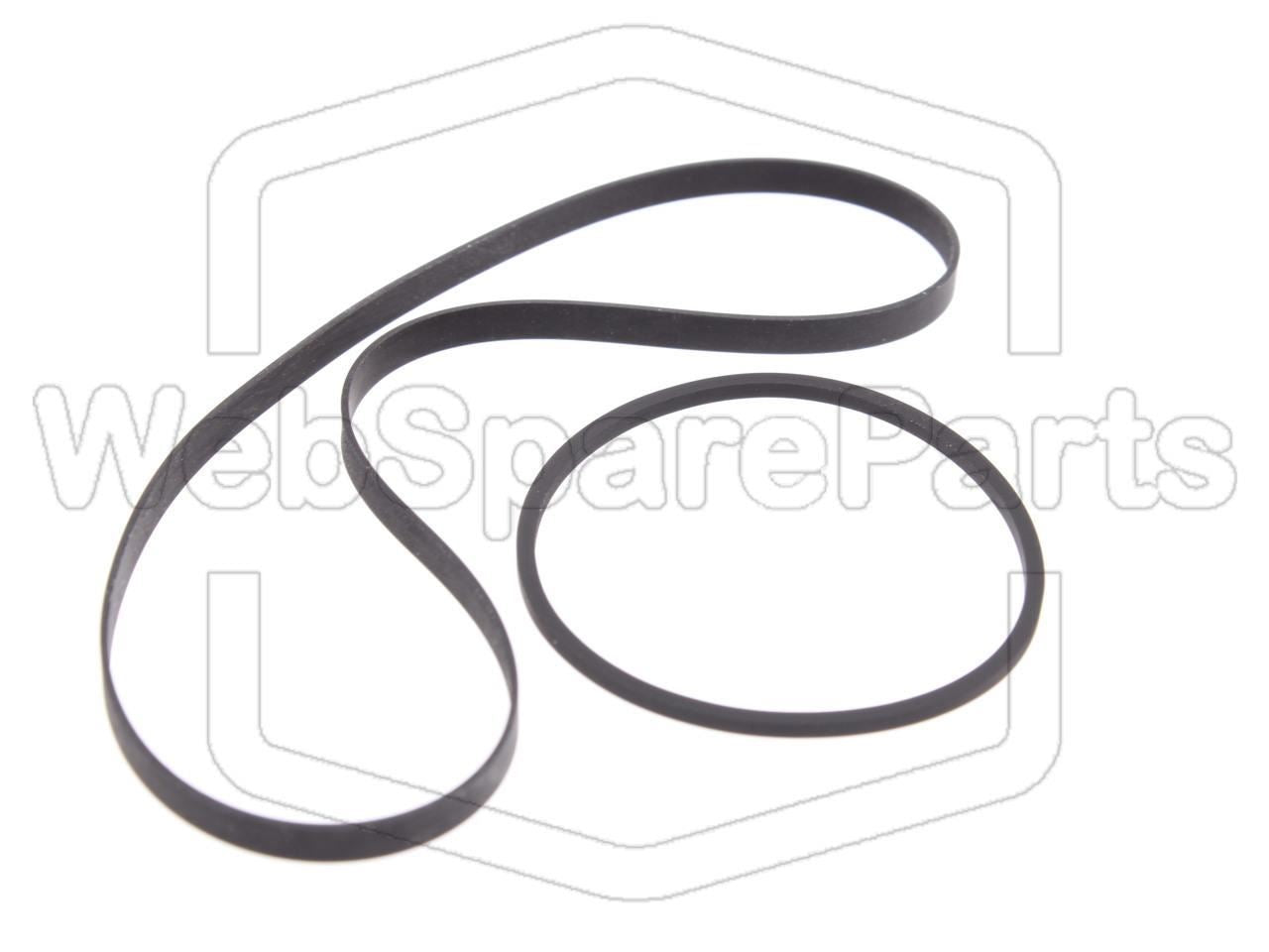 Riemen-Set Für Cassettendeck-KassettenDeck Sony CMT-NEZ5