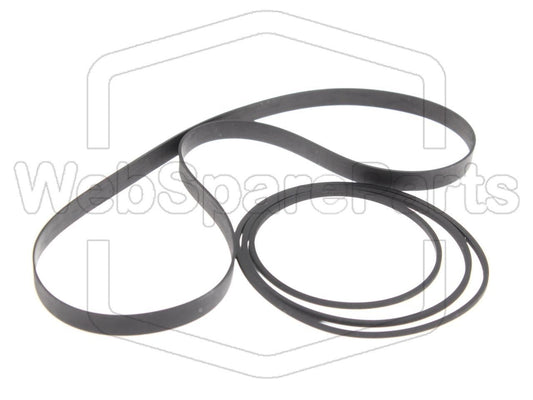 Riemen-Set Für Cassettendeck-KassettenDeck Für  Rotel RD-1000/M