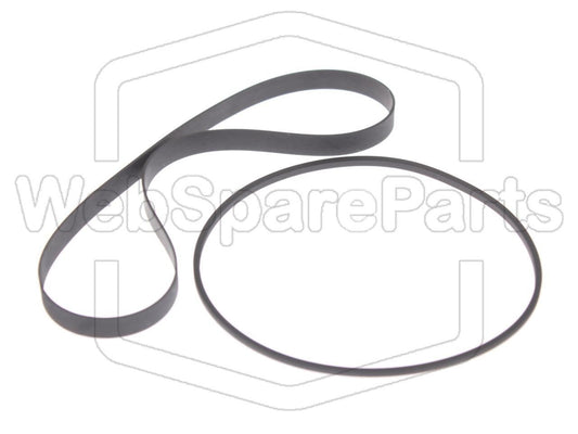 Riemen-Set für Pioneer CT-S607R Stereo-Kassettendeck