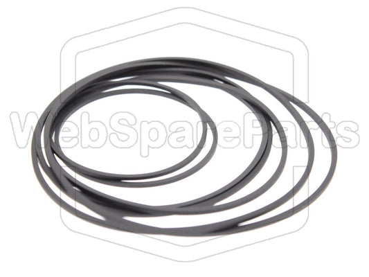 Riemen-Set Für Doppeltes Kassettendeck Kenwood KX-64W