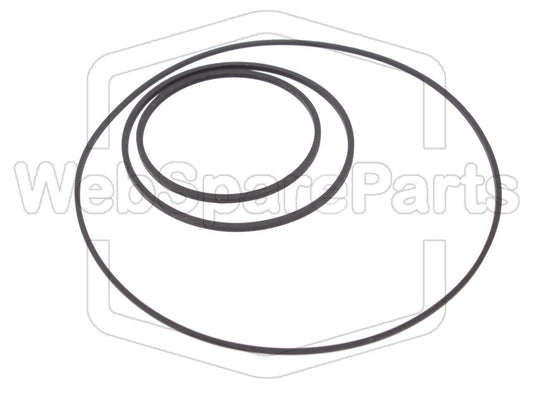 Riemen-Set Für KassettenDeck Yamaha TB-700
