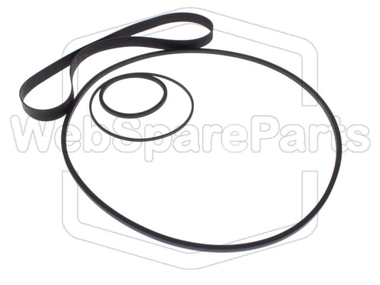 Riemen-Set Für Video Recorder Nordmende V-141