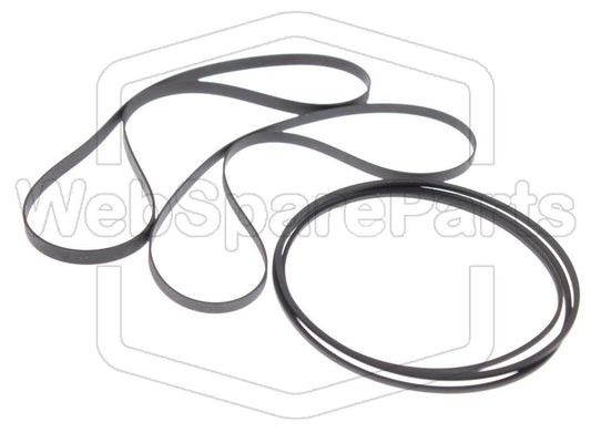 Riemen-Set Für KassettenDeck Aiwa AD-WX180