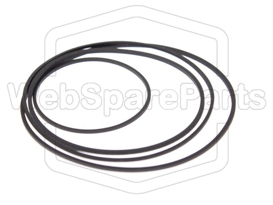 Riemen-Set Für Stereo-Kassettendeck Kenwood KX-45C