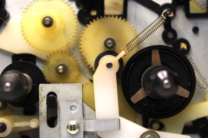 Gummierte Umlenkrolle für Kassettendec Aiwa CS-360