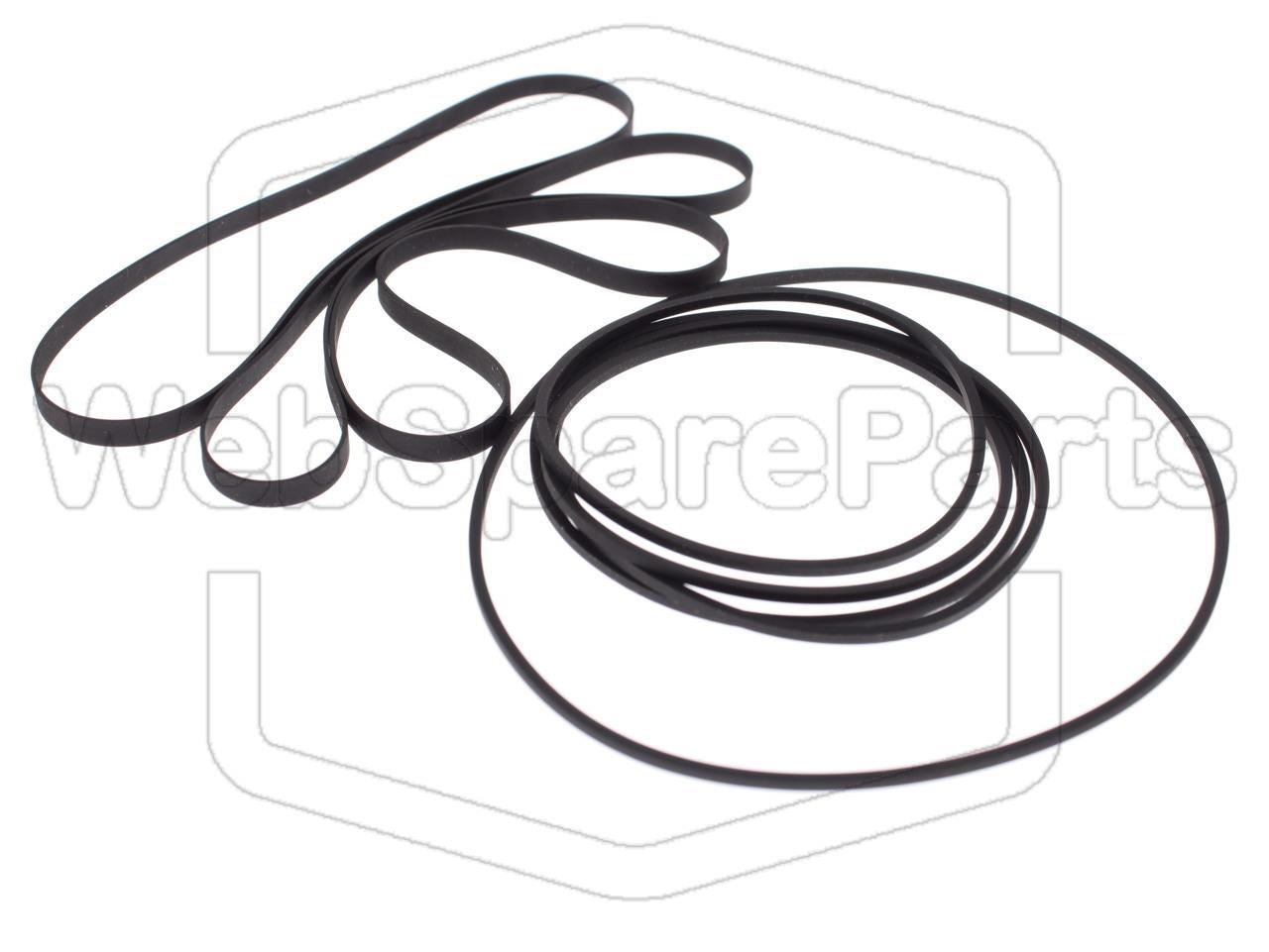 Riemen-Set Für Cassettendeck-KassettenDeck Sony DHC-MDX10