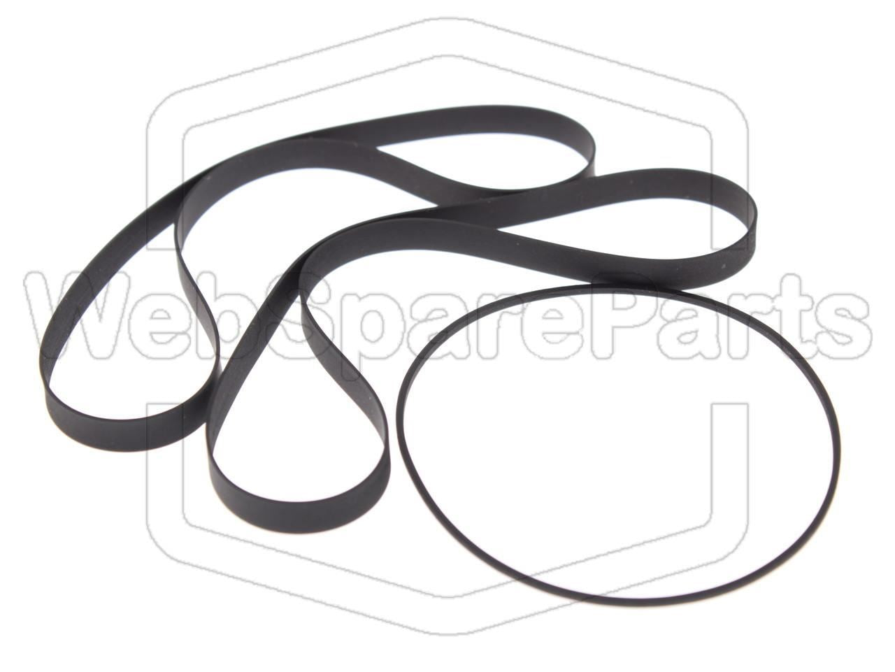 Riemen-Set Für Doppeltes Kassettendeck Kenwood KX-94W