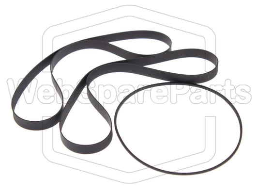 Riemen-Set Für Doppeltes Kassettendeck Kenwood KX-94W