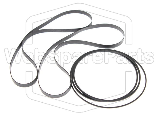 Riemenset Für KassettenDeck Sharp GF-777