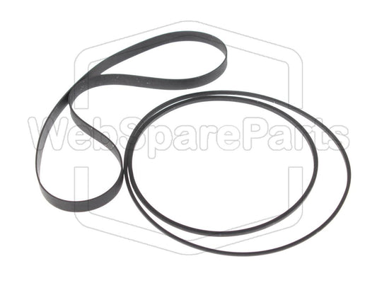 Riemen-Set für Pioneer CT-229 Stereo-Kassettendeck