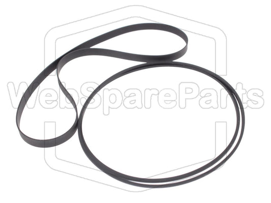 Riemen-Set Für Cassettendeck-KassettenDeck Aiwa AD-3150