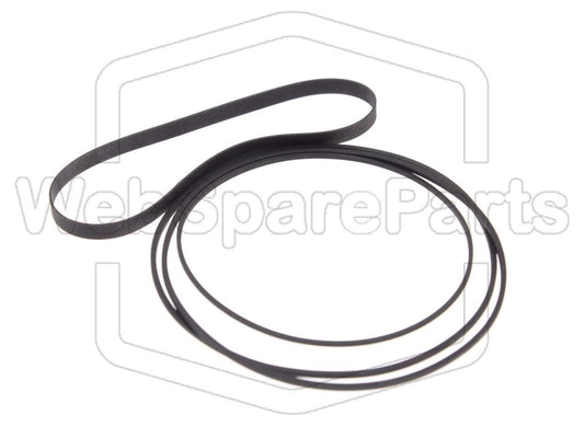 Riemen-Set Für Cassettendeck-KassettenDeck Teac V-417C