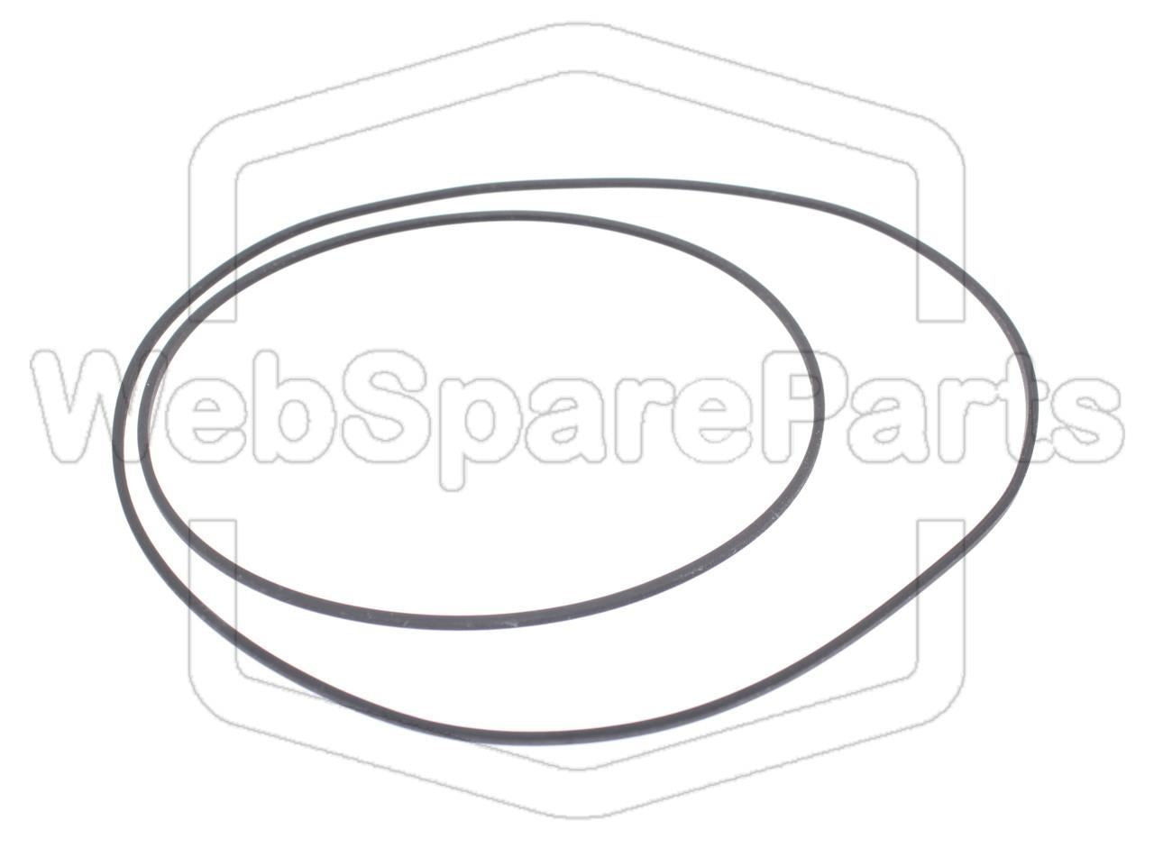 Riemen-Set für Kassettenrekorder Sony CFS-1010