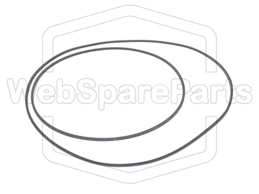 Riemen-Set für Kassettenrekorder Sony CFS-1010