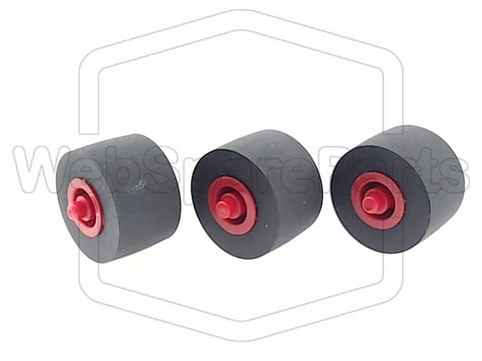 Andruckrollen für Doppel-Kassettendeck Sony HCD-MG110