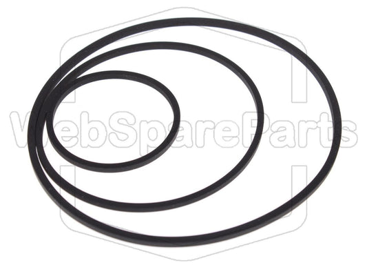 Riemen-Set Für Video Recorder Saba VR-6620E