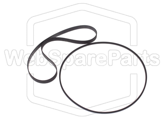 Riemen-Set Für KassettenDeck Sanyo G-5001