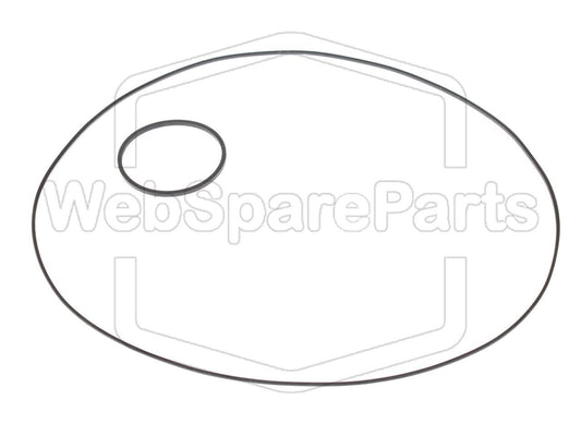 Riemen-Set für Sony XR-U441 RDS Kassetten-Autoradio