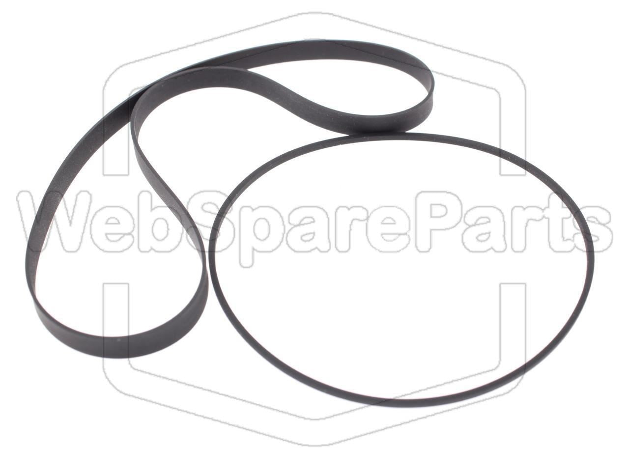 Riemen-Set Für Cassettendeck-KassettenDeck Nikko ND-500H
