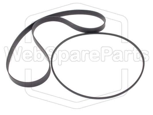 Riemen-Set Für Cassettendeck-KassettenDeck Nikko ND-500H