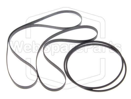 Riemen-Set für Pioneer XR-VS99 Doppel-Kassettendeck