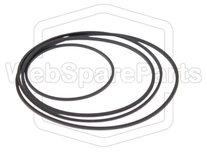 Riemen-Set Für Stereo-Kassettendeck Kenwood KX-46C