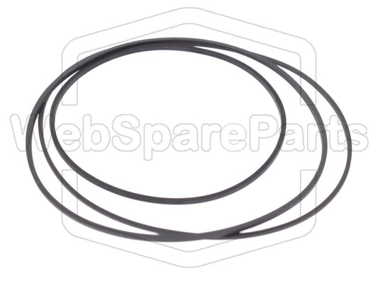 Riemen-Set Für KassettenDeck Philips F-6233