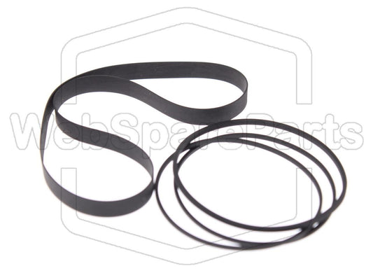 Riemen-Set Für Stereo-Kassettendeck Kenwood KX-440(G)