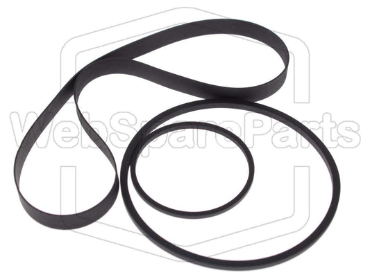 Riemen-Set Für KassettenDeck Technics RS-M250