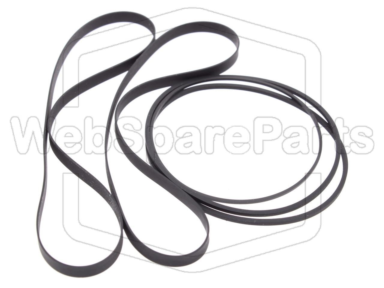 Riemen-Set Für Cassettendeck-KassettenDeck Pioneer DC-555Z