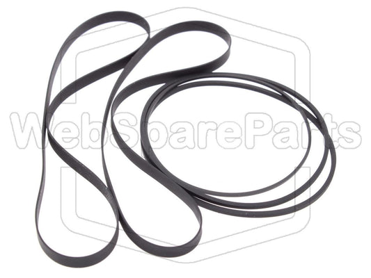 Riemen-Set Für Cassettendeck-KassettenDeck Pioneer DC-555Z