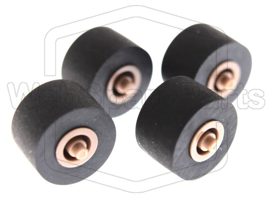 Andruckrollen für Doppel-Kassettendeck Sony TC-WR681