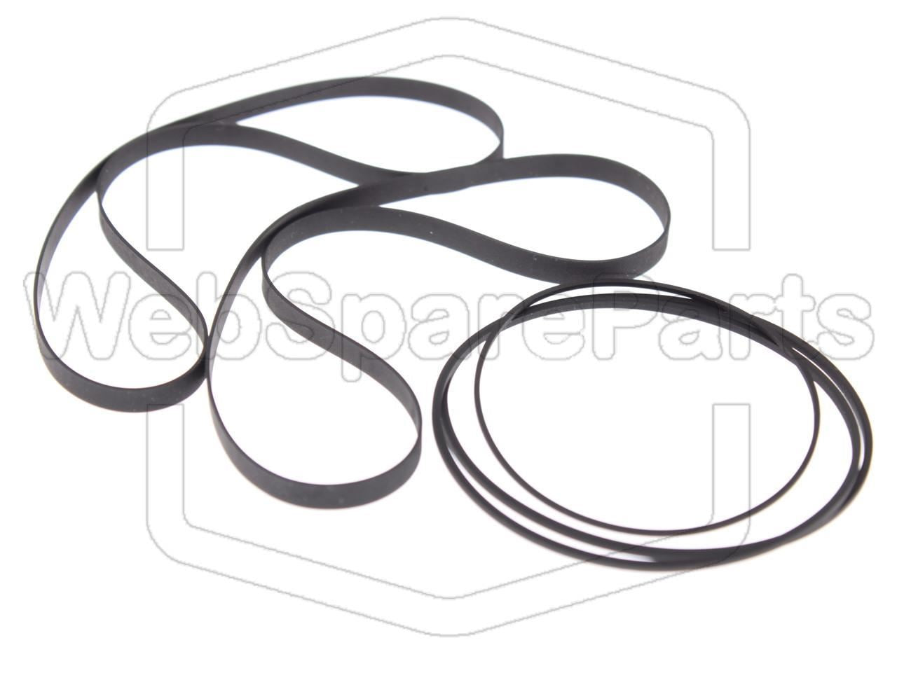 Riemen-Set Für Doppeltes Kassettendeck Kenwood AX-43