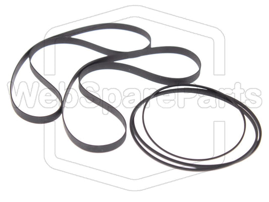 Riemen-Set Für Doppeltes Kassettendeck Kenwood AX-43