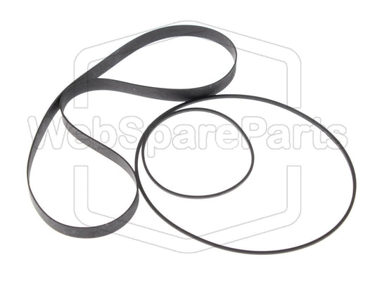 Riemen-Set für Pioneer CT-F9090 Stereo-Kassettendeck