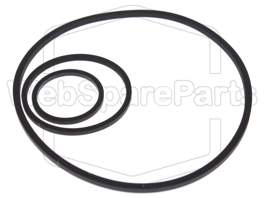 Riemenset für Videorekorder NEC N-9013 G/K
