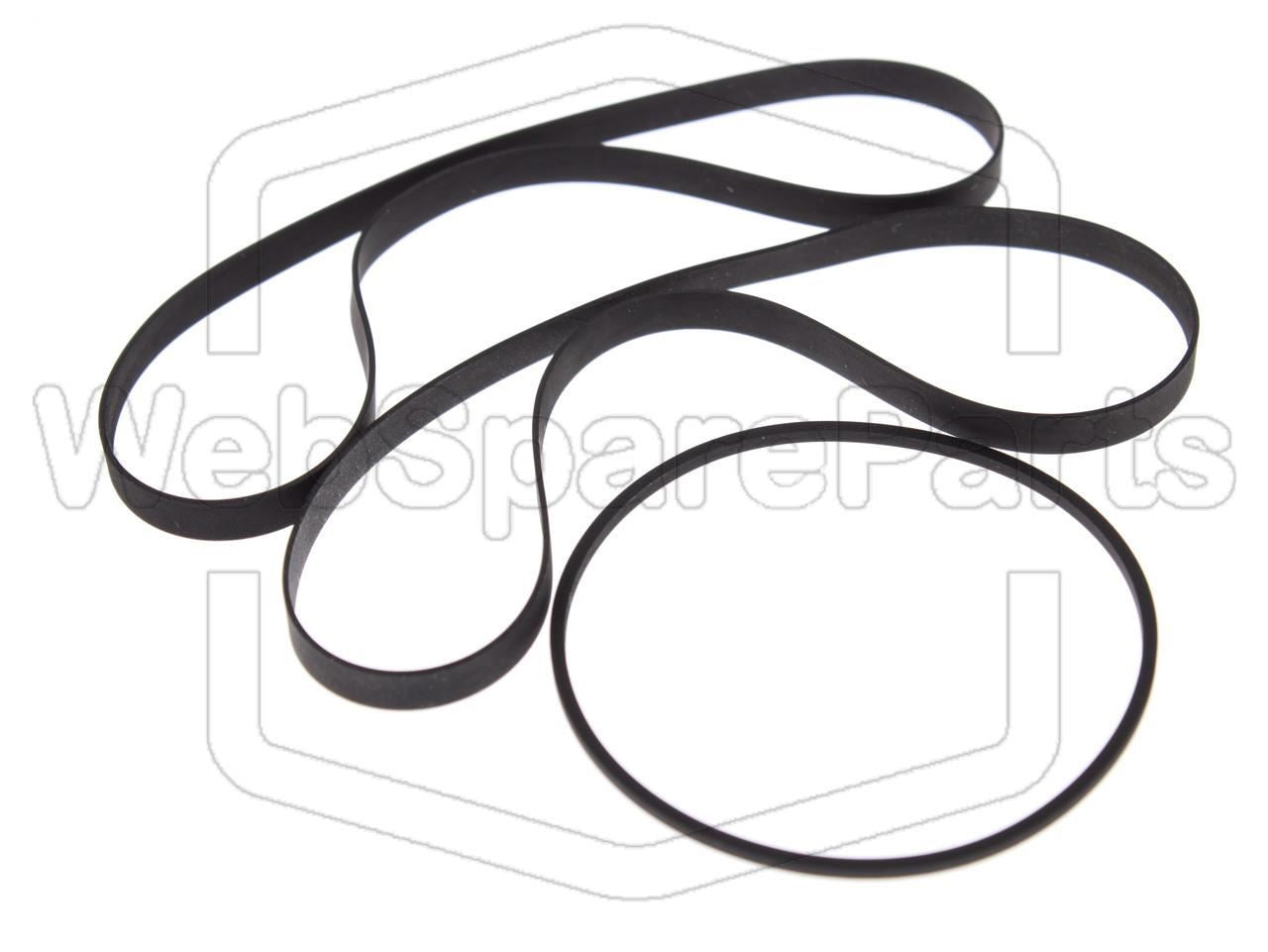 Riemen-Set Für KassettenDeck Aiwa AD-WX616