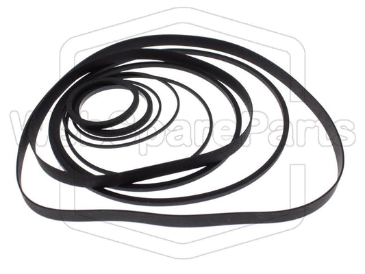 Riemenset für Videorekorder Palladium 837/660